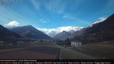 immagine della webcam nei dintorni di Rucas di Bagnolo: webcam Villar Pellice