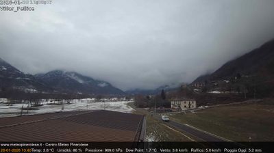 immagine della webcam nei dintorni di Crissolo Pian della Regina: webcam Villar Pellice