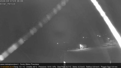 immagine della webcam nei dintorni di Pian Mune': webcam Villar Pellice