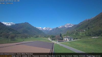 immagine della webcam nei dintorni di Prali: webcam Villar Pellice