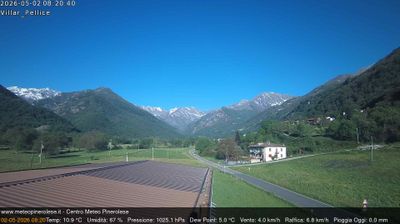 immagine della webcam nei dintorni di Crissolo Pian della Regina: webcam Villar Pellice