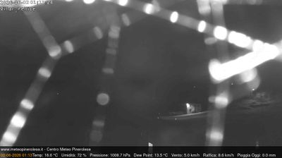 immagine della webcam nei dintorni di Pian Mune': webcam Villar Pellice