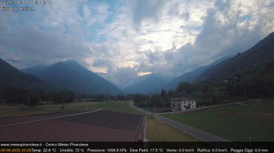 immagine della webcam nei dintorni di Sampeyre: webcam Villar Pellice