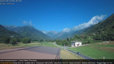 immagine della webcam nei dintorni di Prali: webcam Villar Pellice