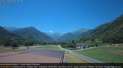 immagine della webcam nei dintorni di Bobbio Pellice: webcam Villar Pellice