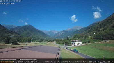 immagine della webcam nei dintorni di Oulx: webcam Villar Pellice