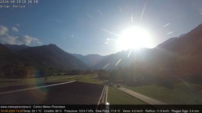 immagine della webcam nei dintorni di Paesana: webcam Villar Pellice
