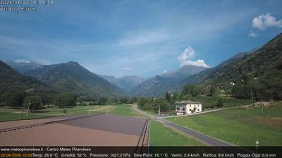 immagine della webcam nei dintorni di Pontechianale: webcam Villar Pellice