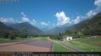 immagine della webcam nei dintorni di Torre Pellice: webcam Villar Pellice