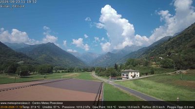 immagine della webcam nei dintorni di Sampeyre: webcam Villar Pellice