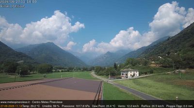 immagine della webcam nei dintorni di San Pietro Val Lemina: webcam Villar Pellice