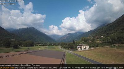 immagine della webcam nei dintorni di San Pietro Val Lemina: webcam Villar Pellice