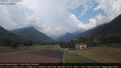immagine della webcam nei dintorni di Prali: webcam Villar Pellice