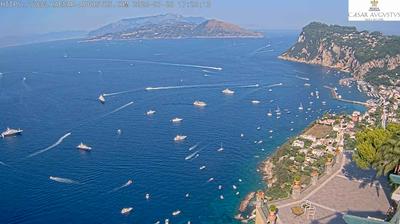 immagine della webcam nei dintorni di Serrara Fontana: webcam Anacapri