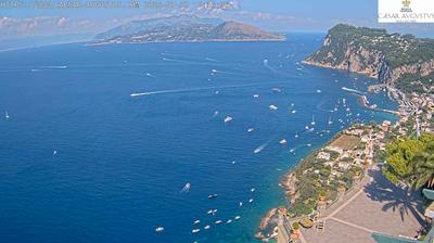 immagine della webcam nei dintorni di Massa Lubrense: webcam Anacapri