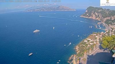 immagine della webcam nei dintorni di Sant'Angelo d'Ischia: webcam Anacapri
