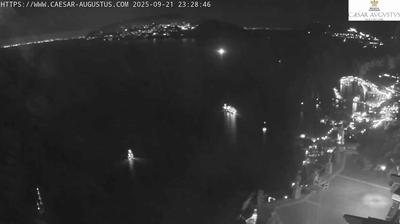 immagine della webcam nei dintorni di Sant'Agata sui Due Golfi: webcam Anacapri