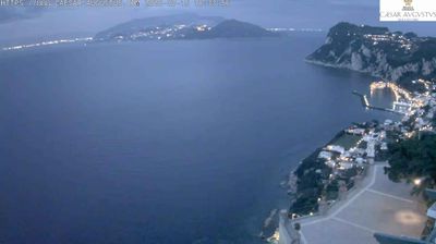 immagine della webcam nei dintorni di Isola di Vivara: webcam Anacapri
