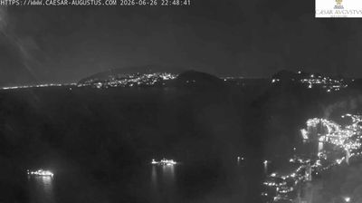 immagine della webcam nei dintorni di Sant'Agata sui Due Golfi: webcam Anacapri