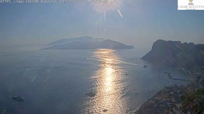 immagine della webcam nei dintorni di Isola di Vivara: webcam Anacapri