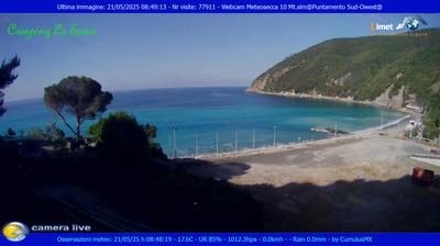 Preview delle webcam di Moneglia: Camping La Secca