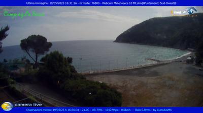immagine della webcam nei dintorni di Bonassola: webcam Moneglia