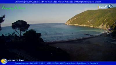 immagine della webcam nei dintorni di Lemeglio: webcam Moneglia