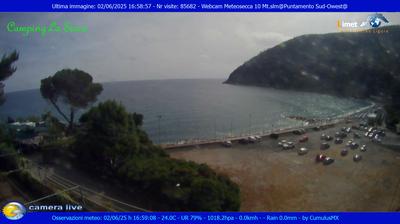 immagine della webcam nei dintorni di Borgo Val di Taro: webcam Moneglia