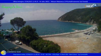 immagine della webcam nei dintorni di Bonassola: webcam Moneglia