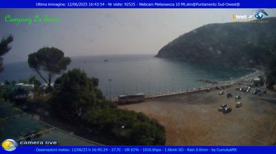 immagine della webcam nei dintorni di Bonassola: webcam Moneglia