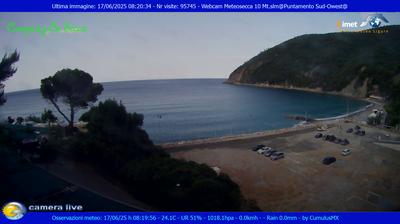 immagine della webcam nei dintorni di Vernazza: webcam Moneglia