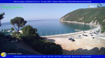 immagine della webcam nei dintorni di Zoagli: webcam Moneglia