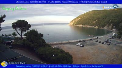 immagine della webcam nei dintorni di Carro: webcam Moneglia