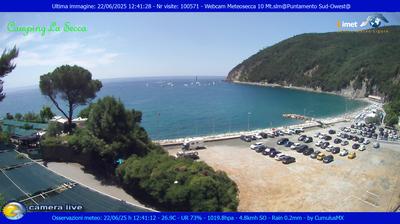 immagine della webcam nei dintorni di Bedonia: webcam Moneglia