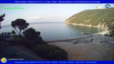 immagine della webcam nei dintorni di Semorile: webcam Moneglia