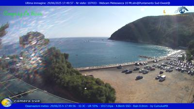 immagine della webcam nei dintorni di Levanto: webcam Moneglia