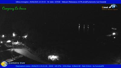 immagine della webcam nei dintorni di Sestri Levante: webcam Moneglia