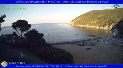 immagine della webcam nei dintorni di Sestri Levante: webcam Moneglia