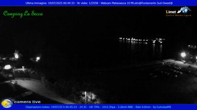 immagine della webcam nei dintorni di Santa Margherita Ligure: webcam Moneglia