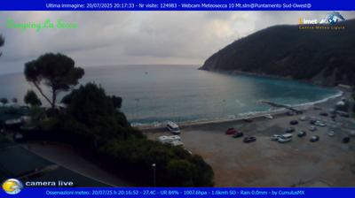 immagine della webcam nei dintorni di San Bernardo: webcam Moneglia