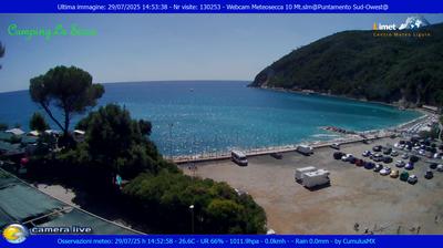immagine della webcam nei dintorni di Levanto: webcam Moneglia