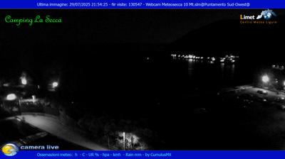 immagine della webcam nei dintorni di Varese Ligure: webcam Moneglia