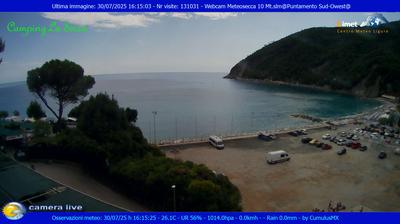 immagine della webcam nei dintorni di Santa Margherita Ligure: webcam Moneglia