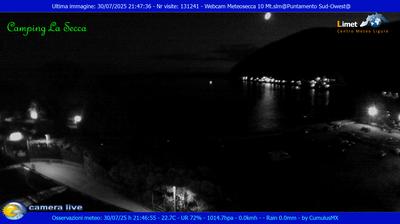 immagine della webcam nei dintorni di Sesta Godano: webcam Moneglia