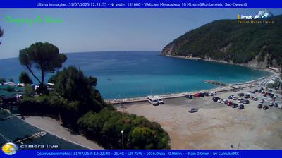 immagine della webcam nei dintorni di Lavagna: webcam Moneglia