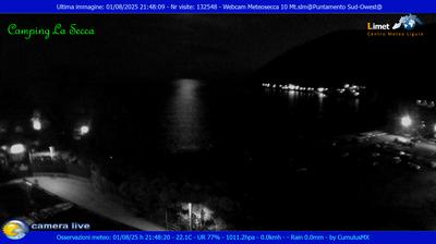 immagine della webcam nei dintorni di Sesta Godano: webcam Moneglia