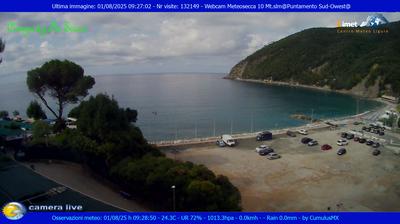 immagine della webcam nei dintorni di Cavi: webcam Moneglia