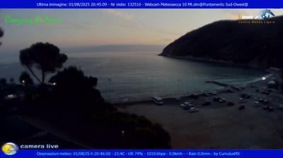 immagine della webcam nei dintorni di Cavi: webcam Moneglia