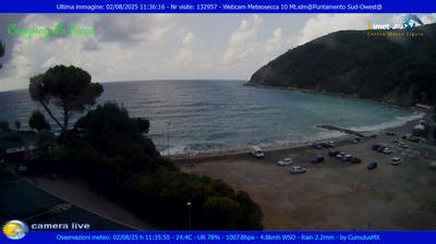 immagine della webcam nei dintorni di Lavagna: webcam Moneglia