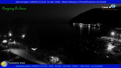 immagine della webcam nei dintorni di Sestri Levante: webcam Moneglia